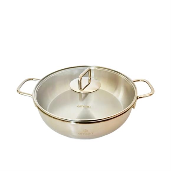 Emsan Gourmet  32 Cm Karn Tenc Çelik