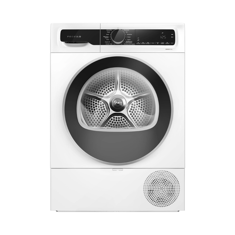 Profilo KM10611CTR 10Kg A++ Isı Pompalı Kurutma Makinesi