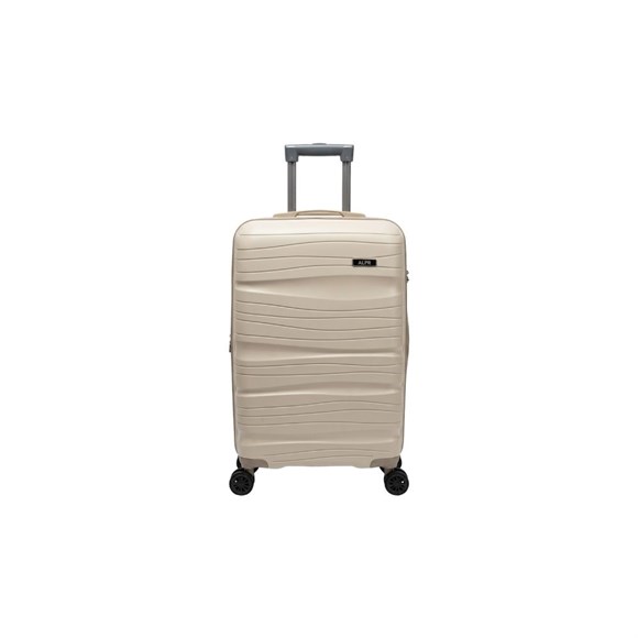 Alpa 951 4 Tekerlekli Silikon Valiz Çift Renkli  Küçük Boy