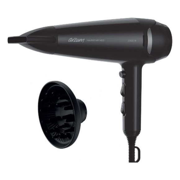 Arzum AR5116-0100 Hairstar Neo Saç Kurutma Makinesi Siyah