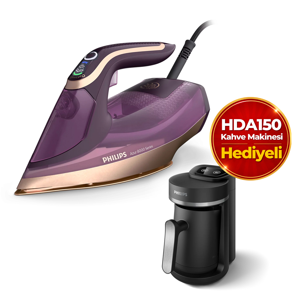 Philips Dst8040/30 Buharlı Ütü (Hda150 Kahve Makinesi Hediyeli)