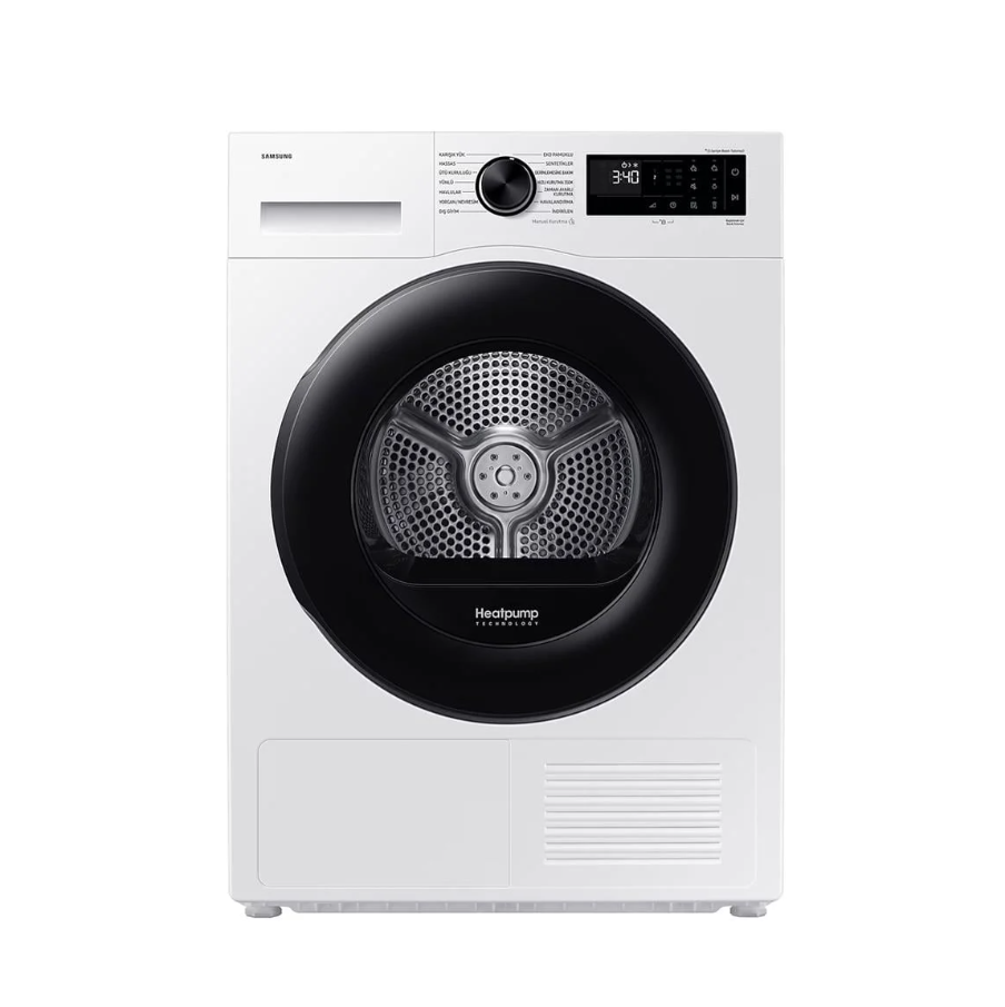 Samsung DV90DG52A0AEAH A++ 9Kg Isı Pompalı Beyaz Kurutma Makinesi