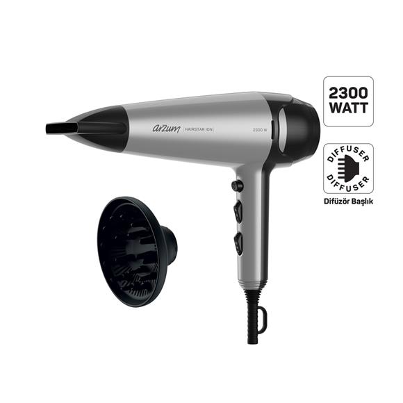 Arzum AR5119-17 Hairstar Ion Saç Kurutma Makinesi