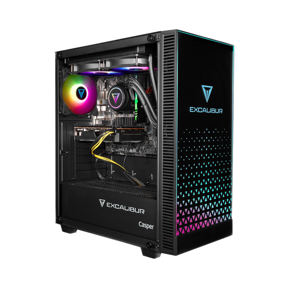Casper Excalibur E65L.144F-BQ60X-0RD i5 14400F 16Gb/1Tb M.2 Ssd/Rtx5060 8Gb Vga/Dos Desktop