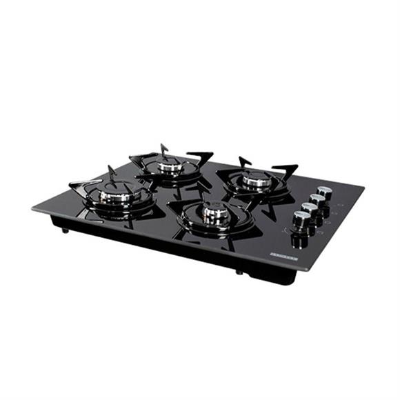 Luxell Lx-40 Tshdf Siyah Doğalgazlı Cam Set Üstü Ocak