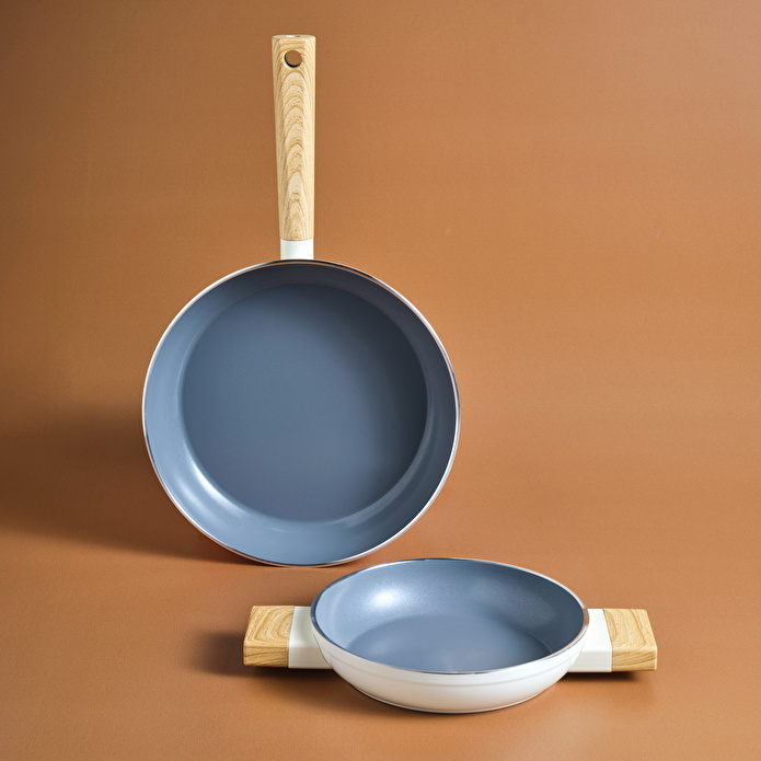 Karaca Swıss Crystal Creamy Wood Tava Sahan Set